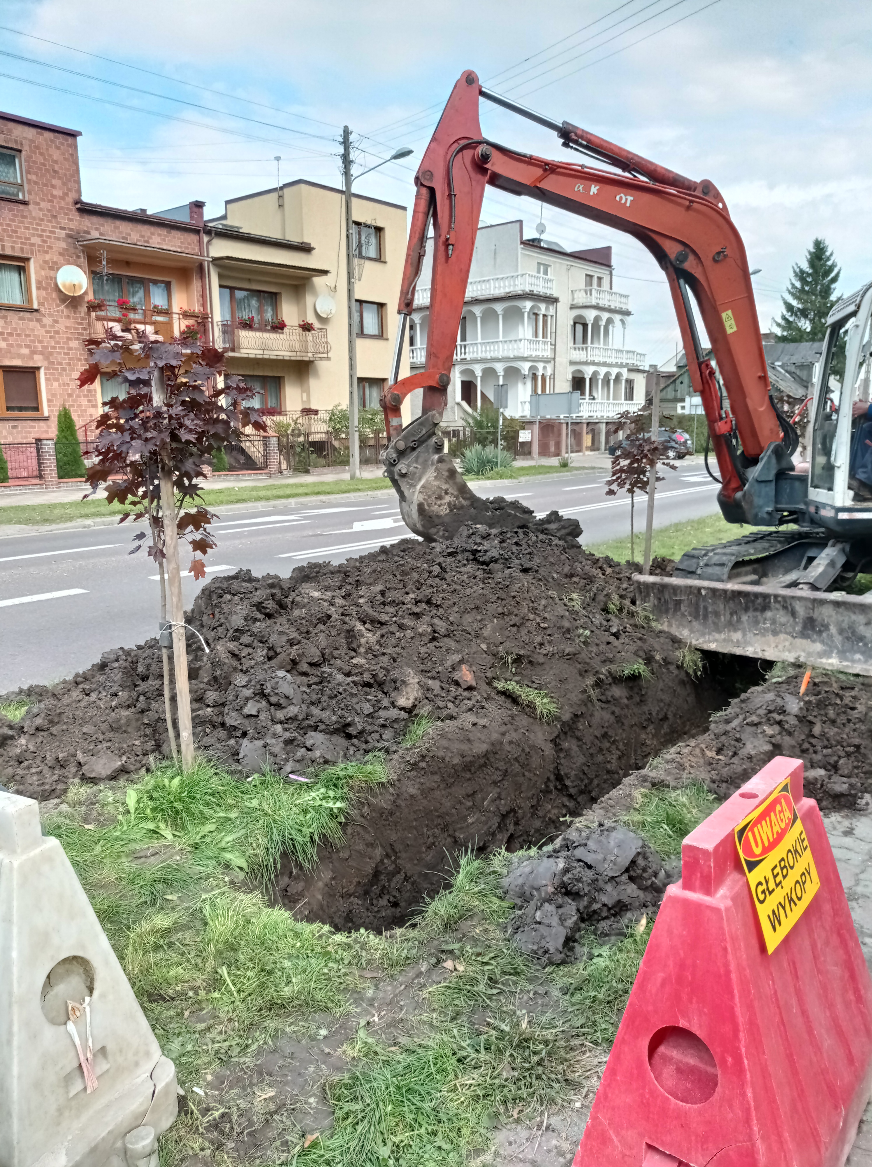 Modernizacja/przebudowa sieci wodociągowej w ulicy Piłsudskiego